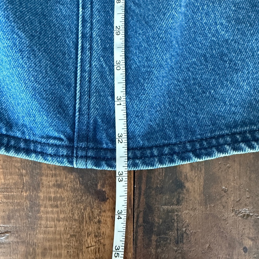 Pilcro (Anthropologie) denim skirt in size 0 Petite - Picture 12 of 14